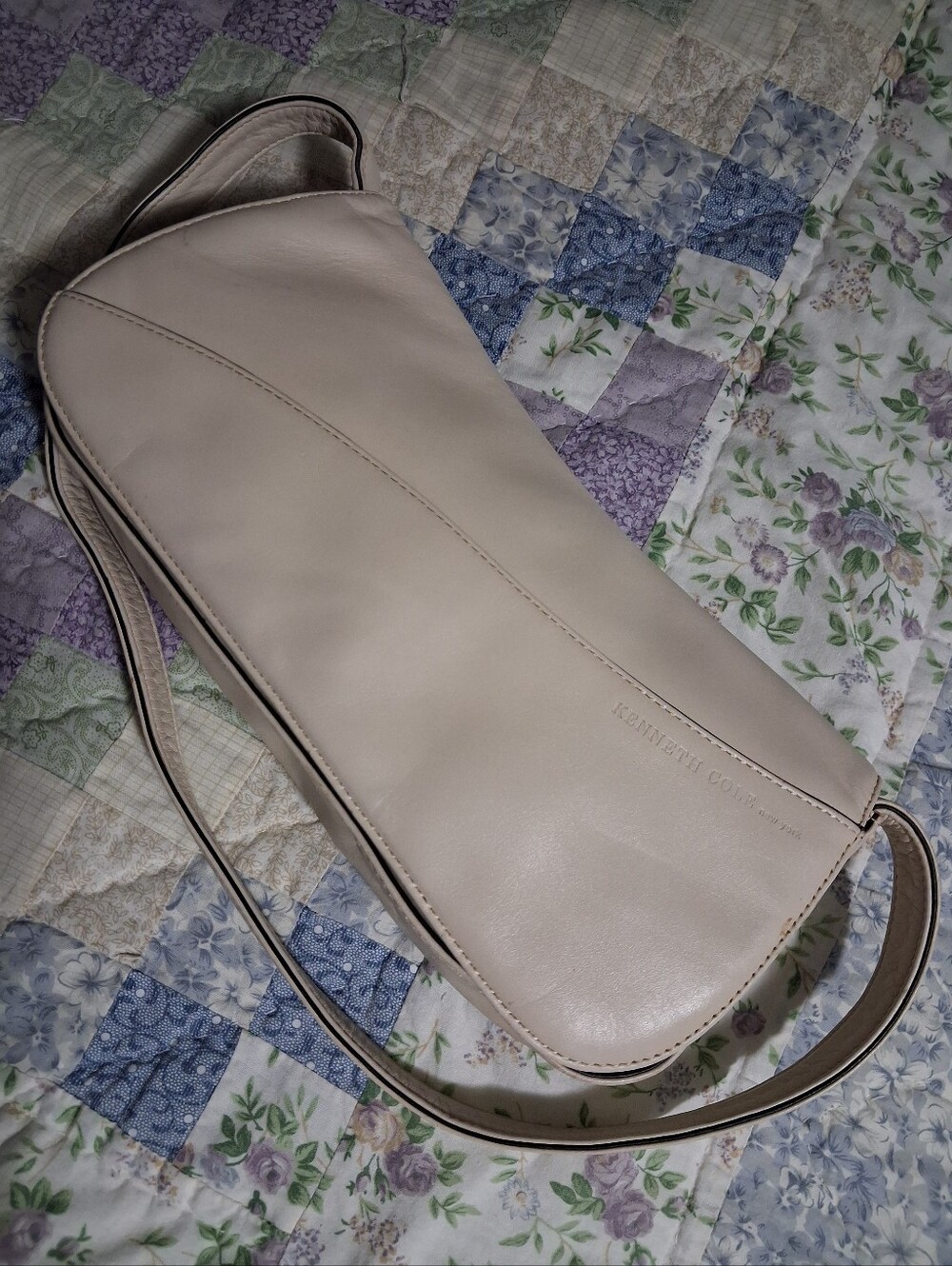 Vintage Kenneth Cole New York shoulder bag minimalist